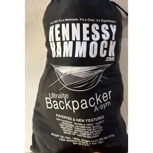 Hennessy Hammock Ultralite Backpacker A-sym Travel Hiking Camping